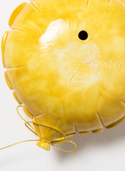Medium Ceramic Balloon Smiley Face