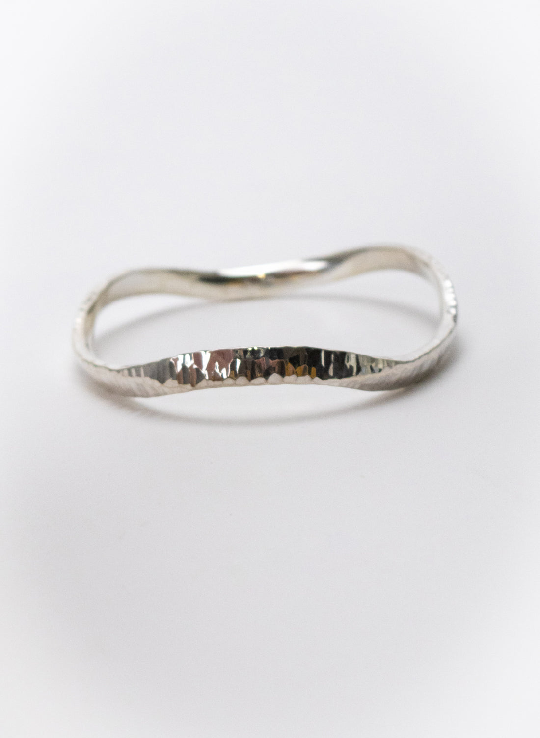 Forged Wave Bangle