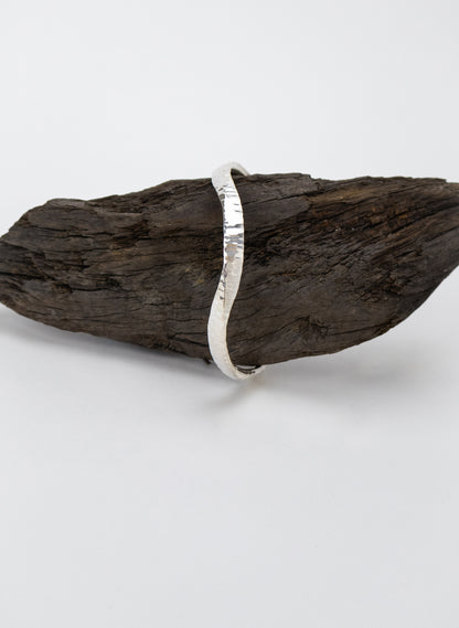 Forged Wave Bangle