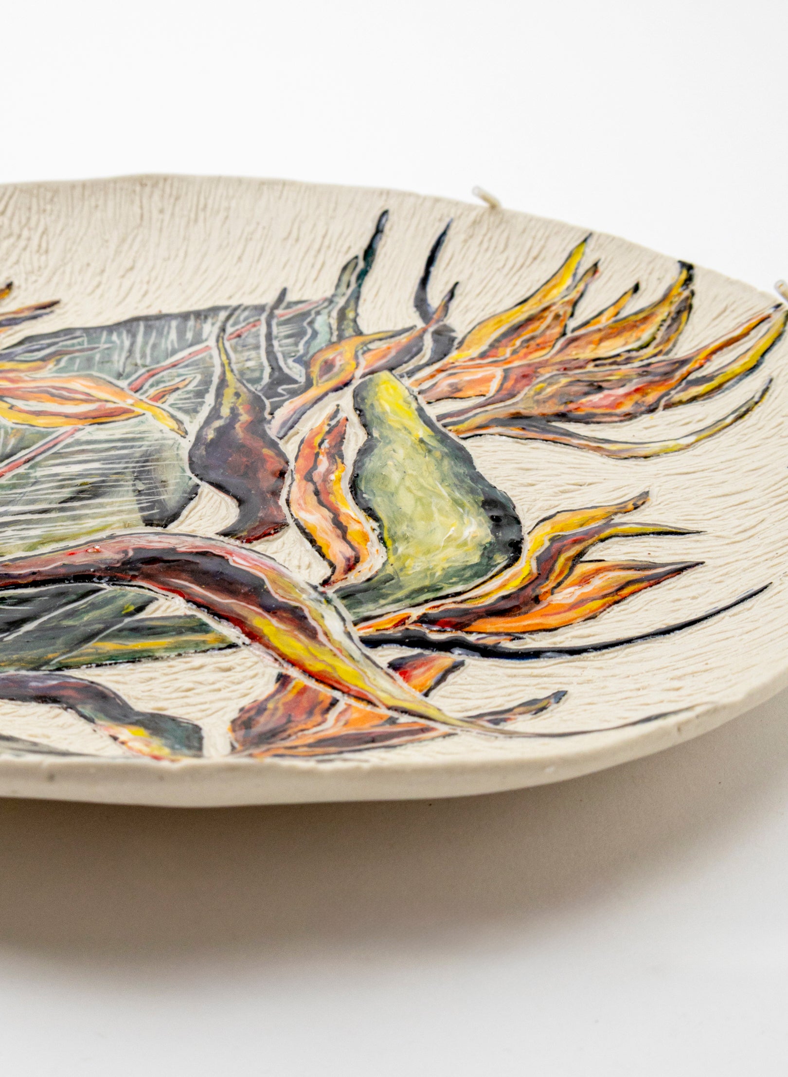 Bird Of Paradise Wall Plate