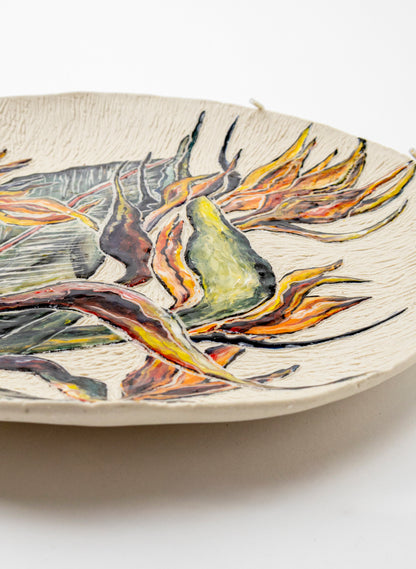 Bird Of Paradise Wall Plate
