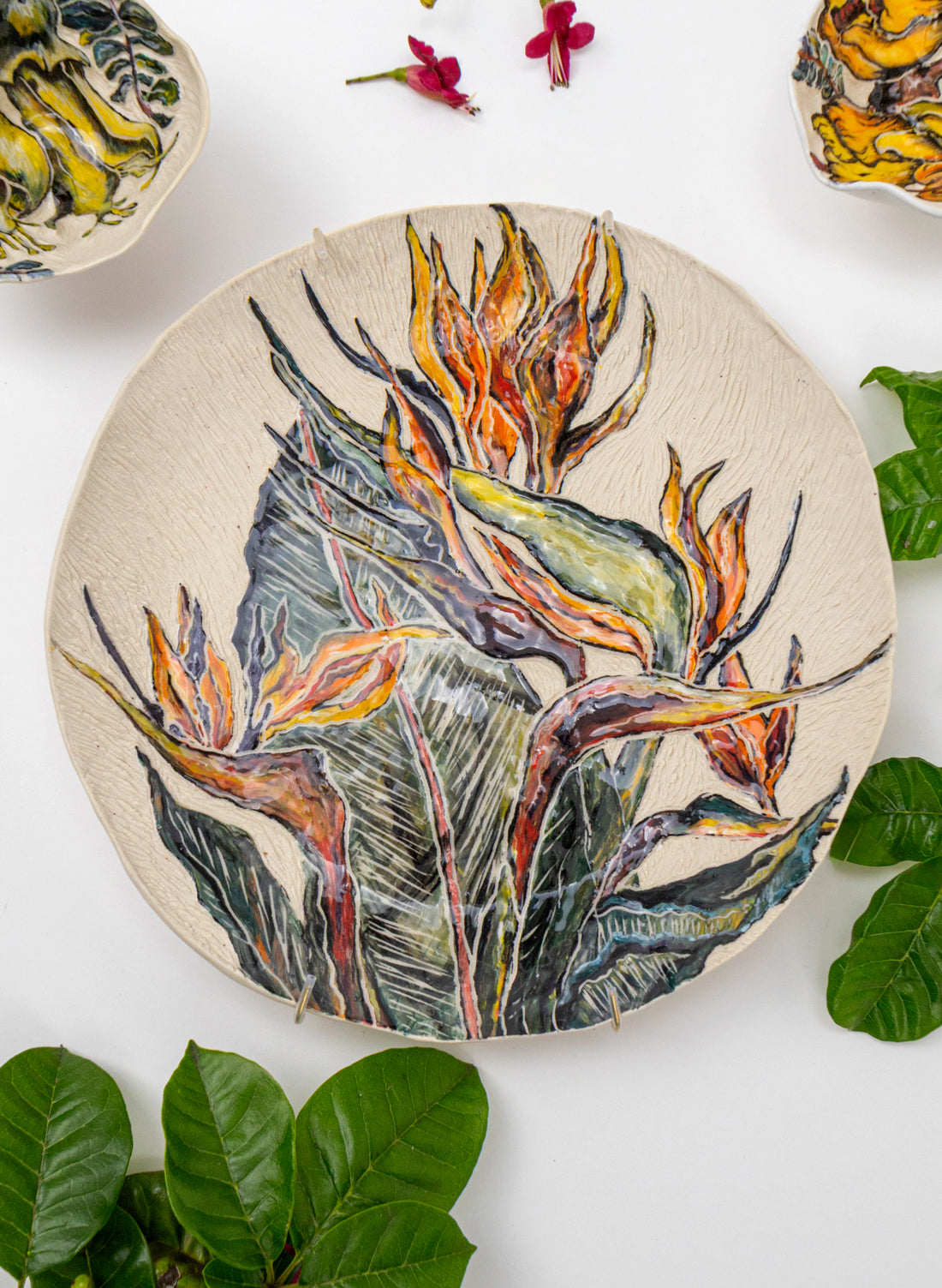 Bird Of Paradise Wall Plate