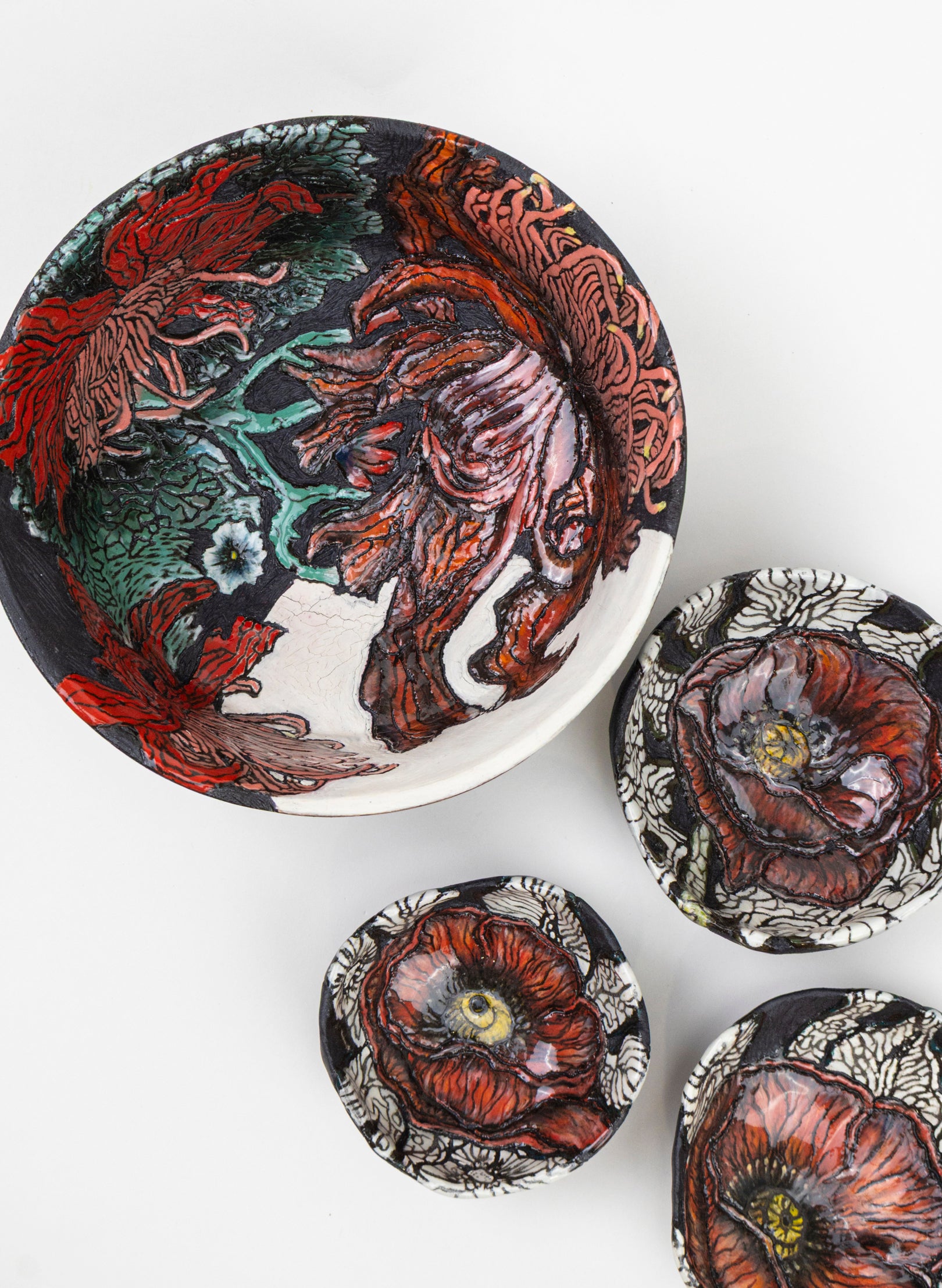 Chrysanthemum Trance Bowl