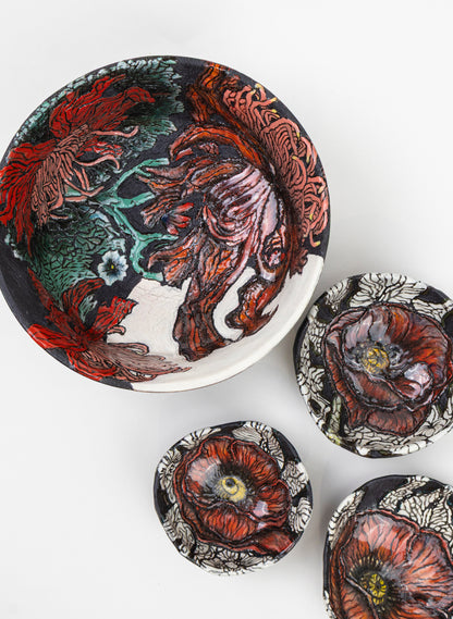 Chrysanthemum Trance Bowl