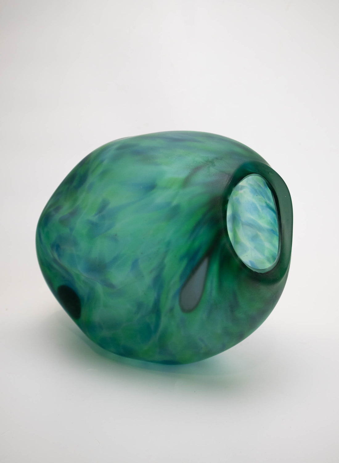 Greenstone Boulder Vase