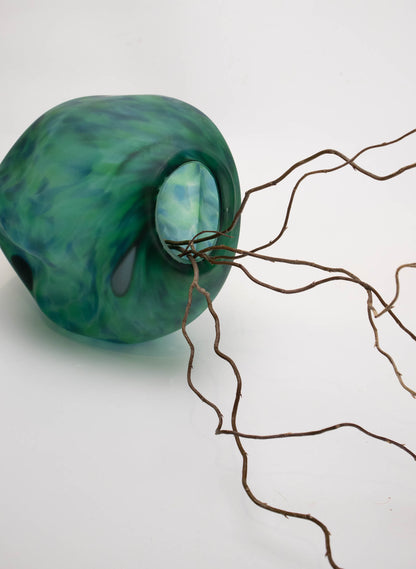 Greenstone Boulder Vase