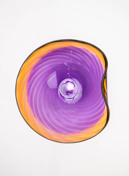 Feather Bowl - Pansy