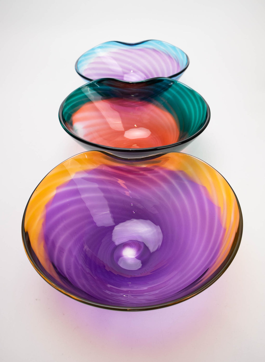 Feather Bowl - Pansy
