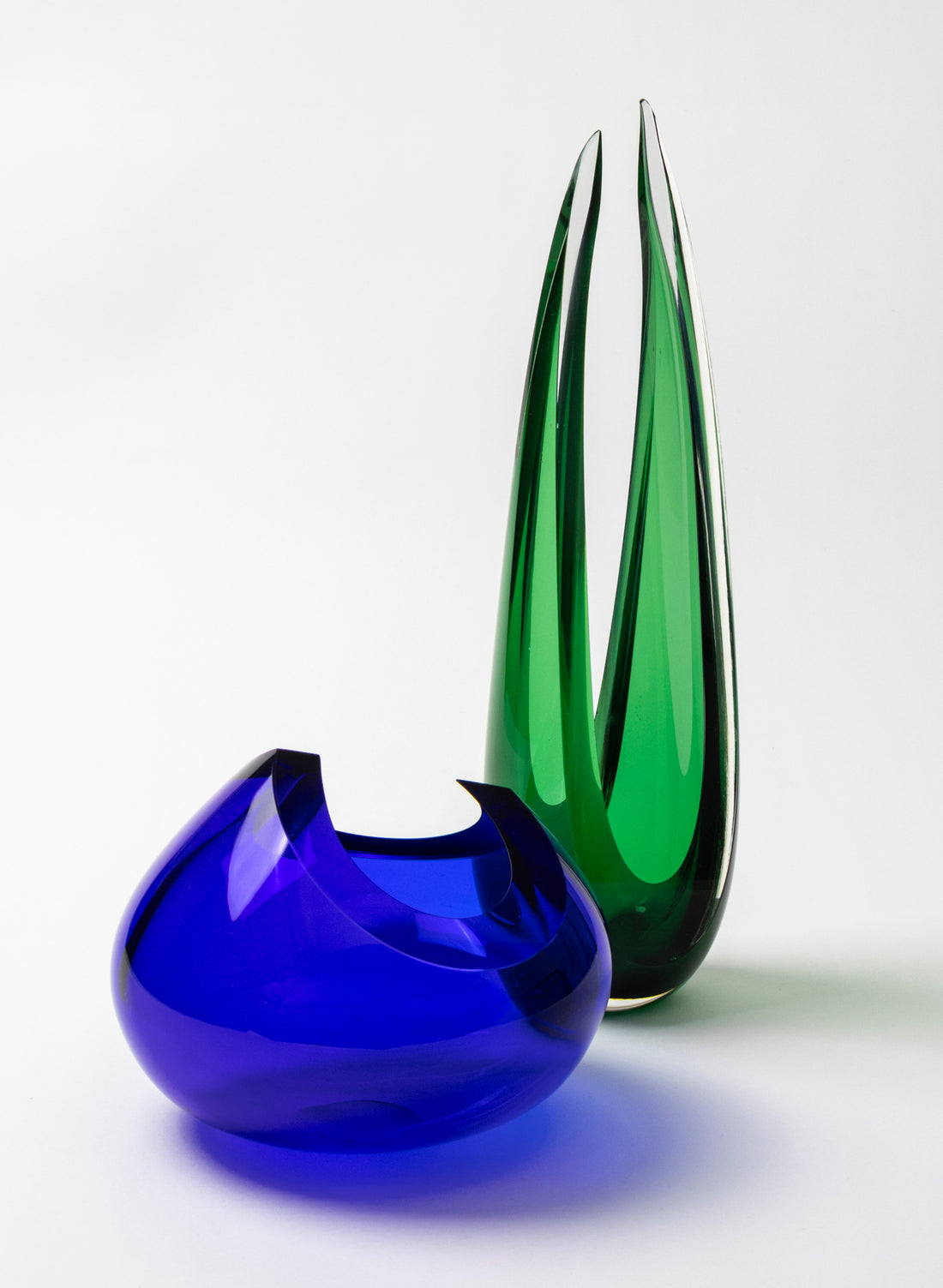 Cobalt Blue Cut Bowl