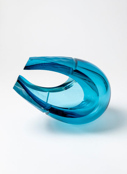Copper Blue Grace Sculpture
