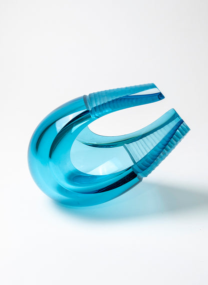Copper Blue Grace Sculpture
