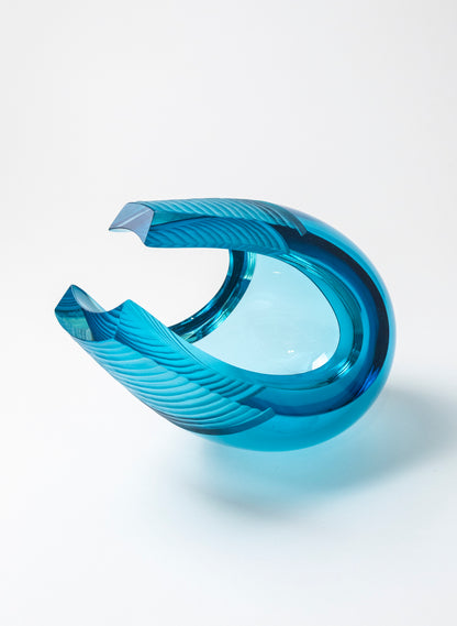 Copper Blue Grace Sculpture