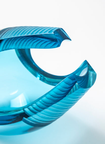 Copper Blue Grace Sculpture