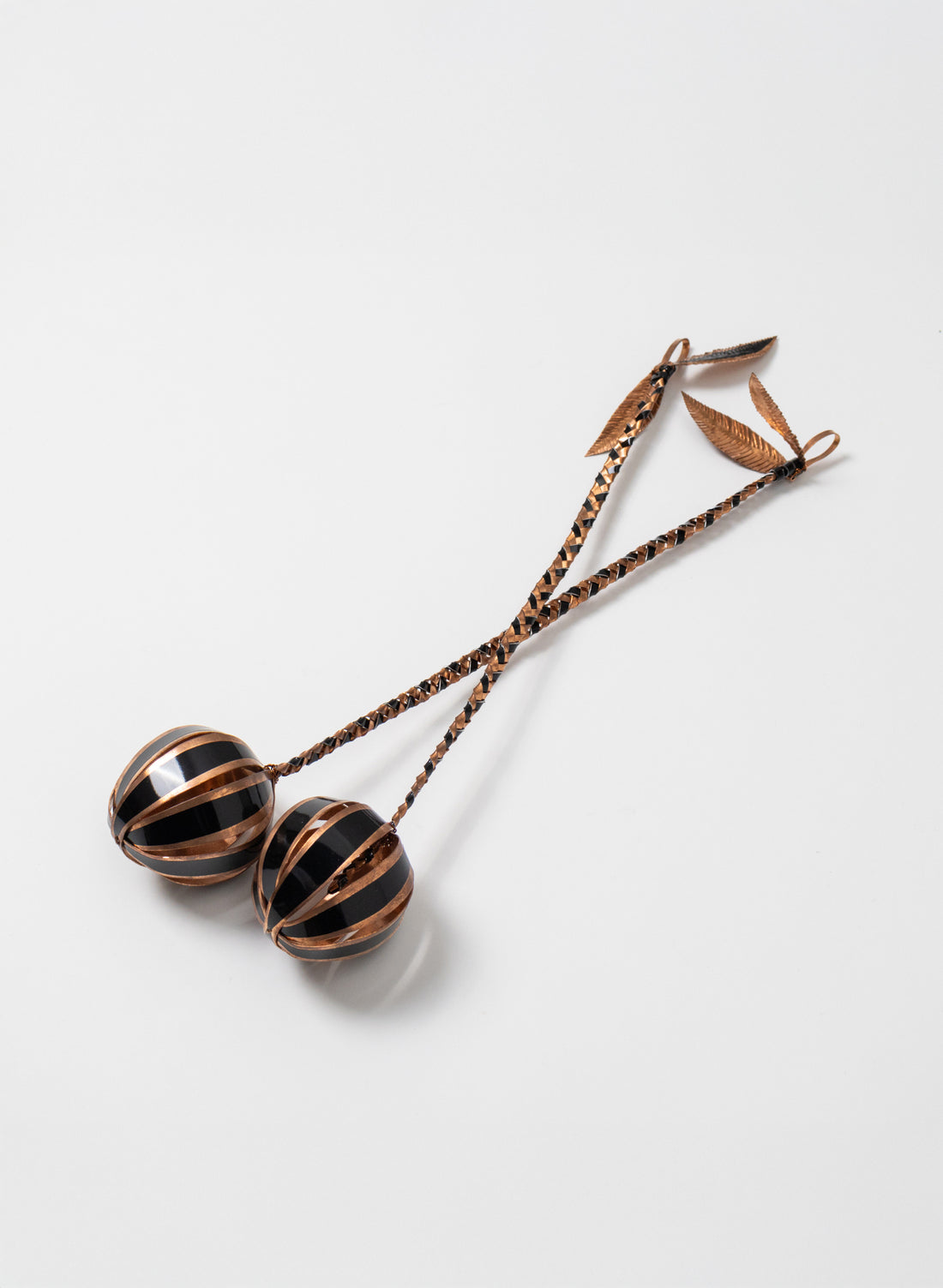 Black &amp; Copper Poi