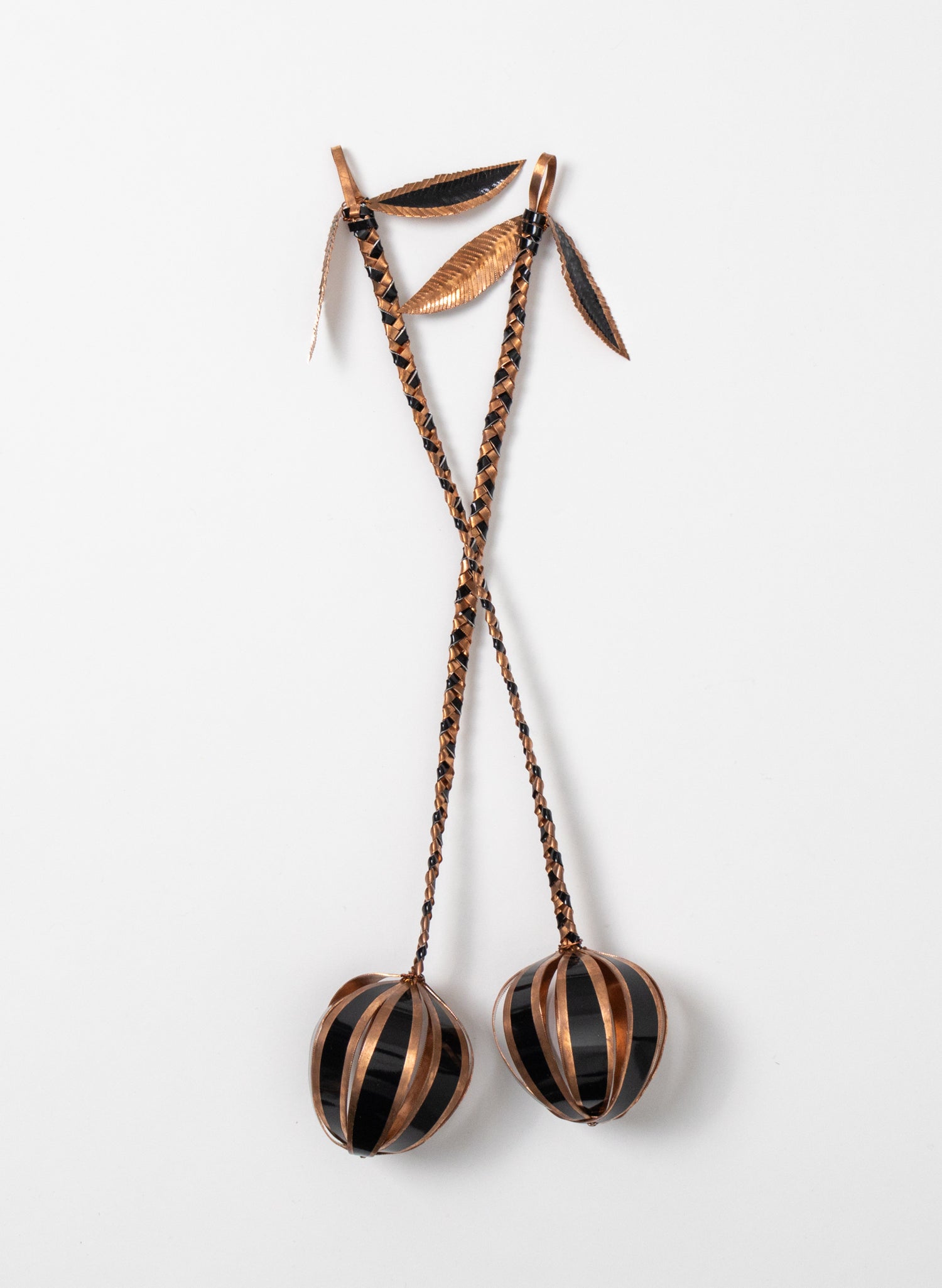 Black &amp; Copper Poi