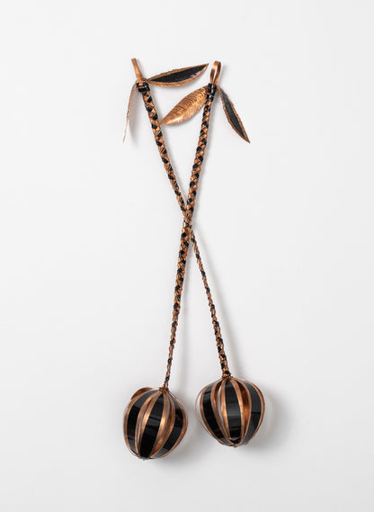 Black &amp; Copper Poi