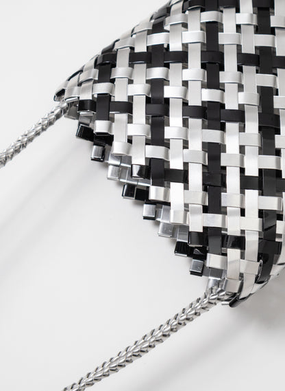 Aluminium And Black Tall Kete (12 End)