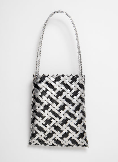 Aluminium And Black Tall Kete (12 End)