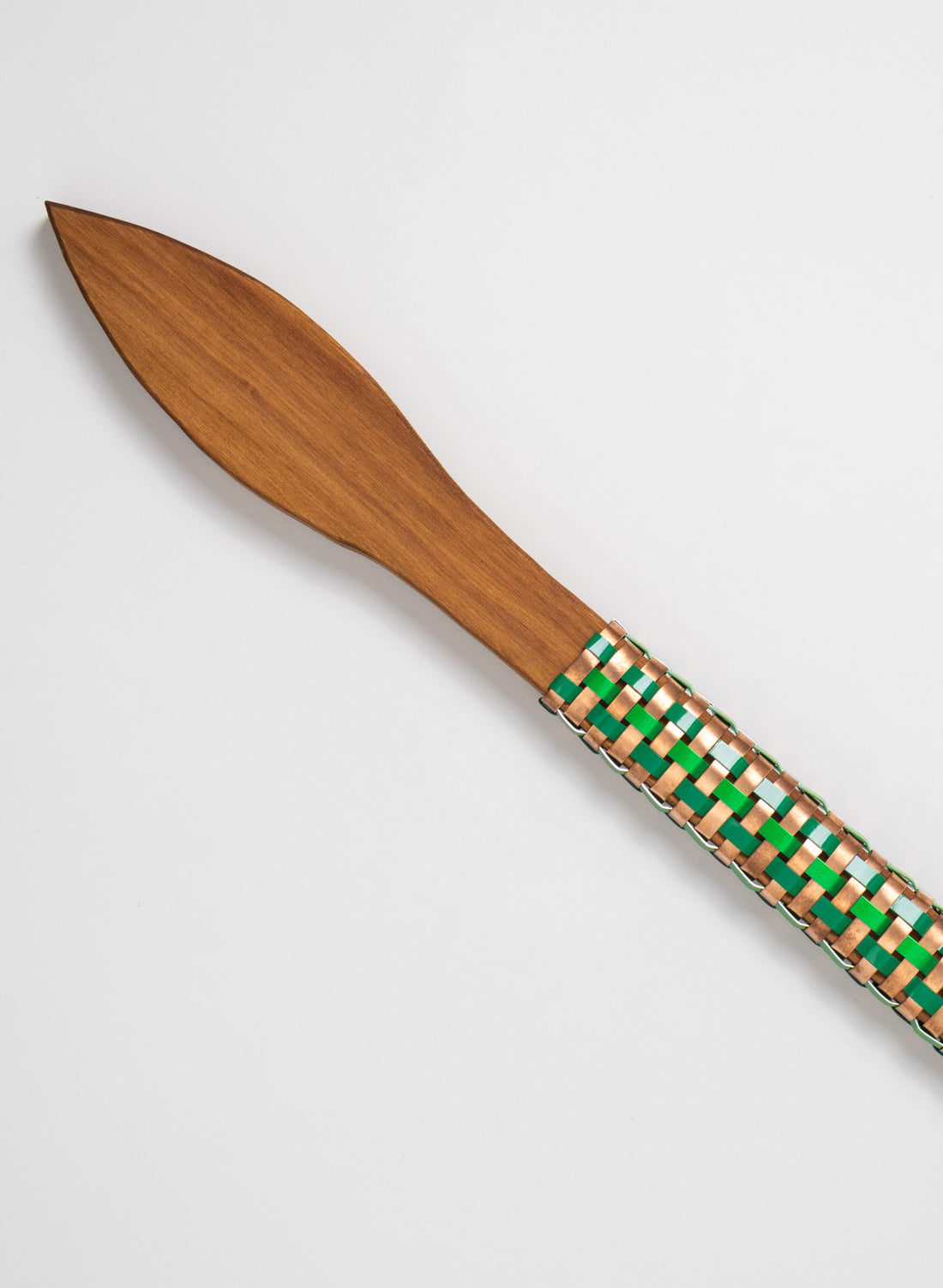 Greens and Copper Taiaha