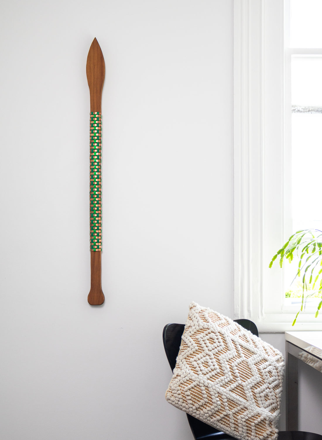 Greens and Copper Taiaha