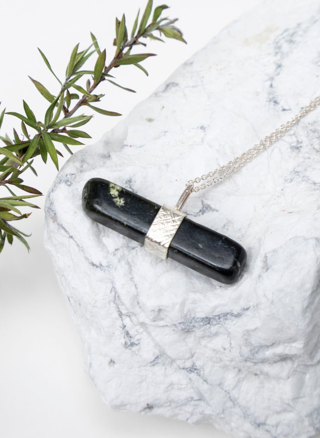 Down to Earth Texture Pendant Necklace