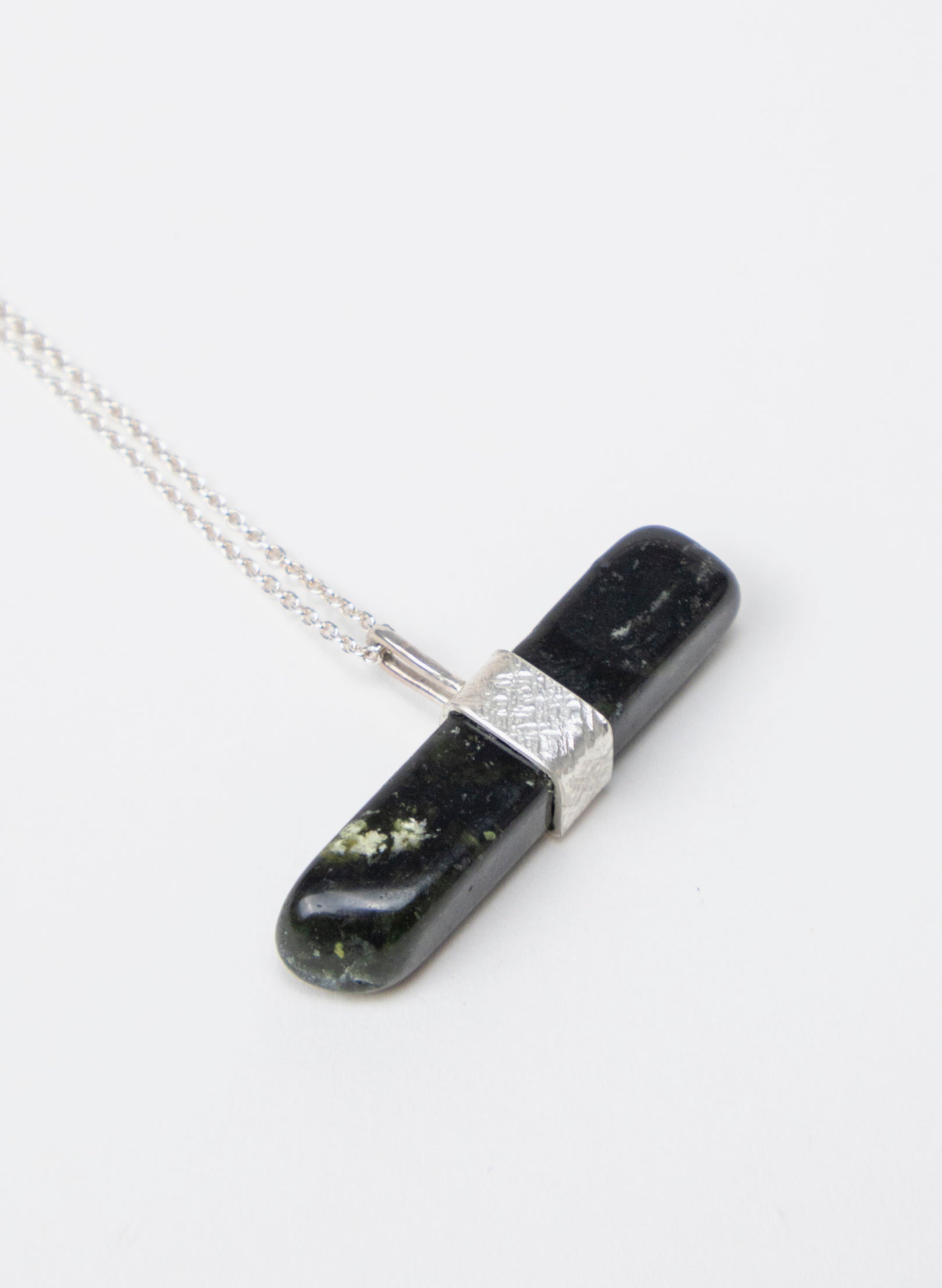 Down to Earth Texture Pendant Necklace