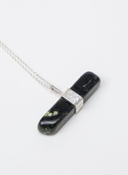 Down to Earth Texture Pendant Necklace