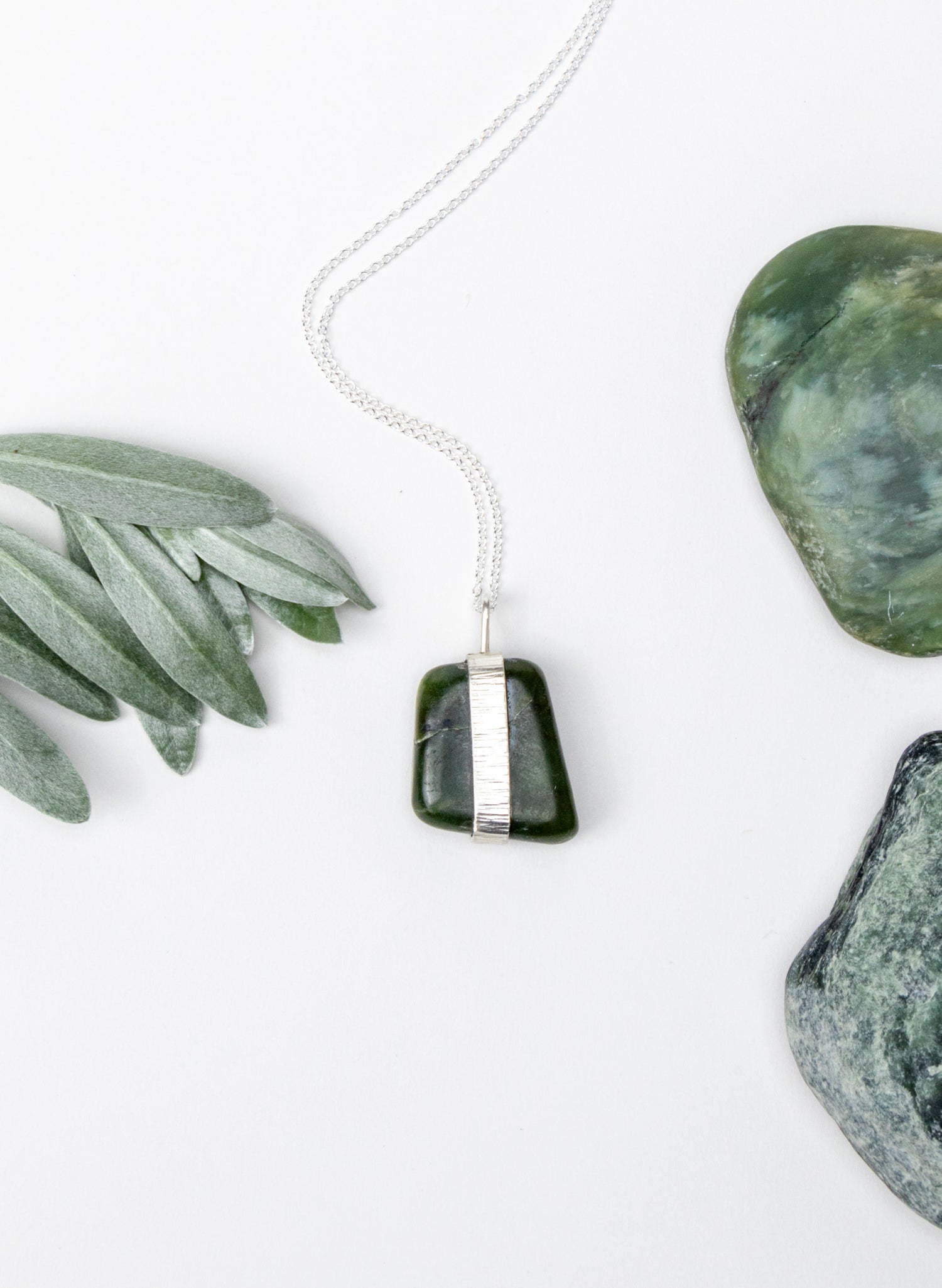 Down to Earth Texture Pendant Necklace