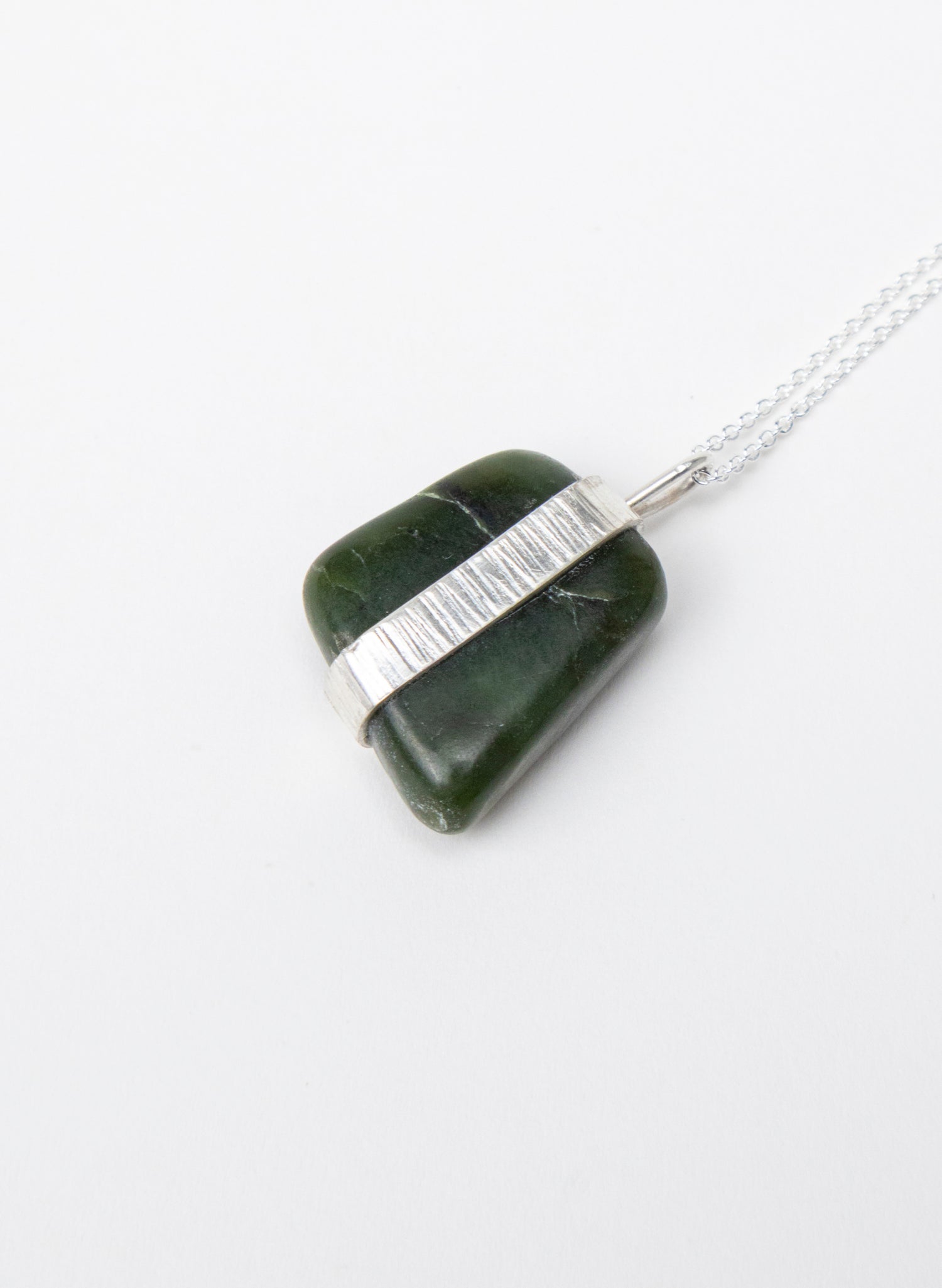 Down to Earth Texture Pendant Necklace