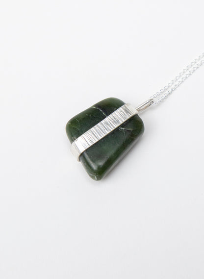 Down to Earth Texture Pendant Necklace