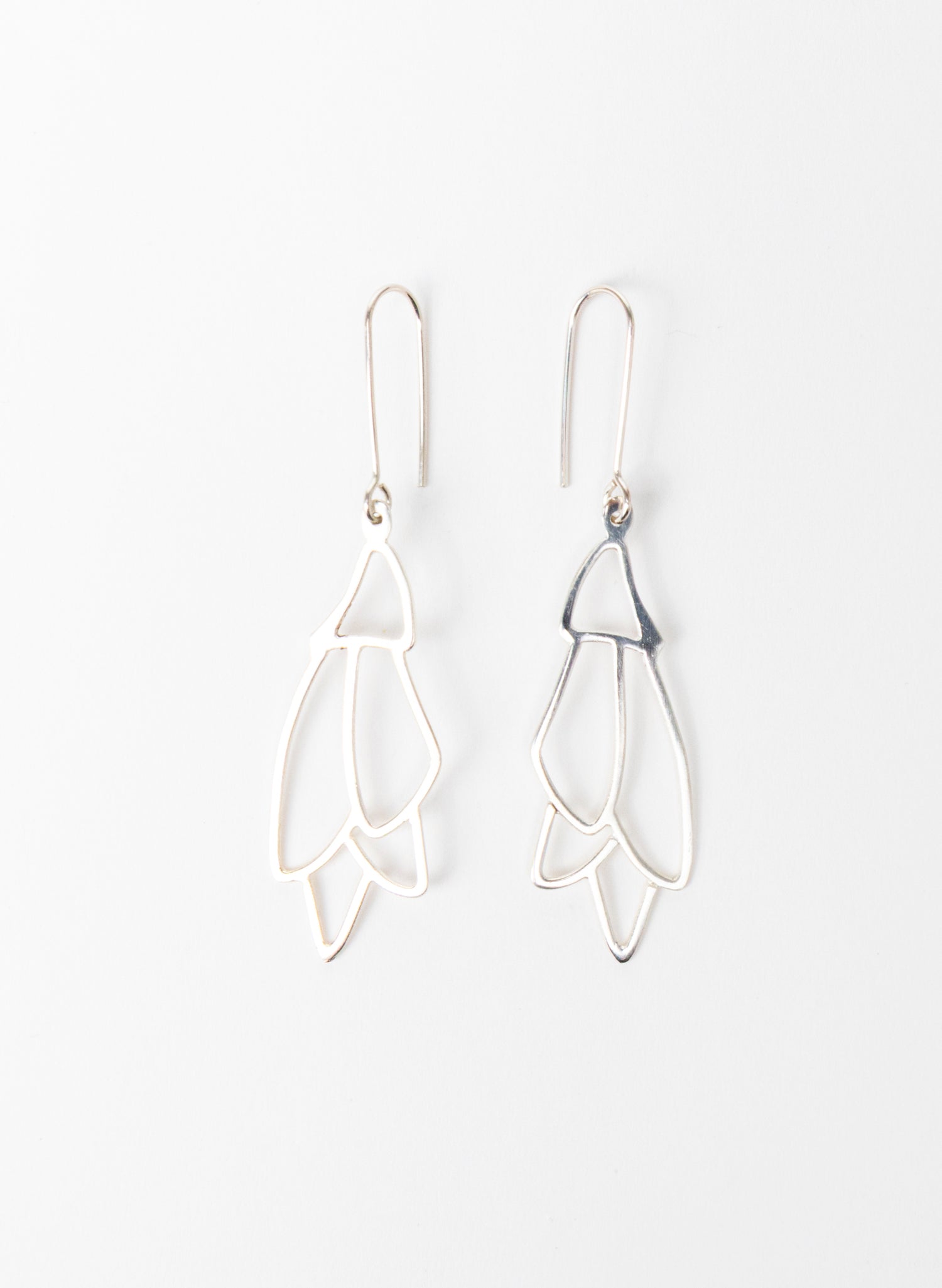 Kōwhai Earrings Long Hooks