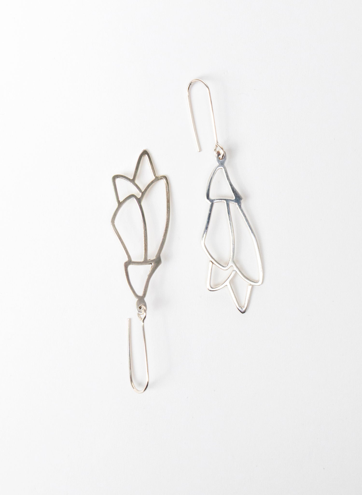 Kōwhai Earrings Long Hooks