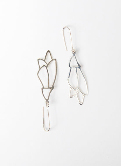 Kōwhai Earrings Long Hooks