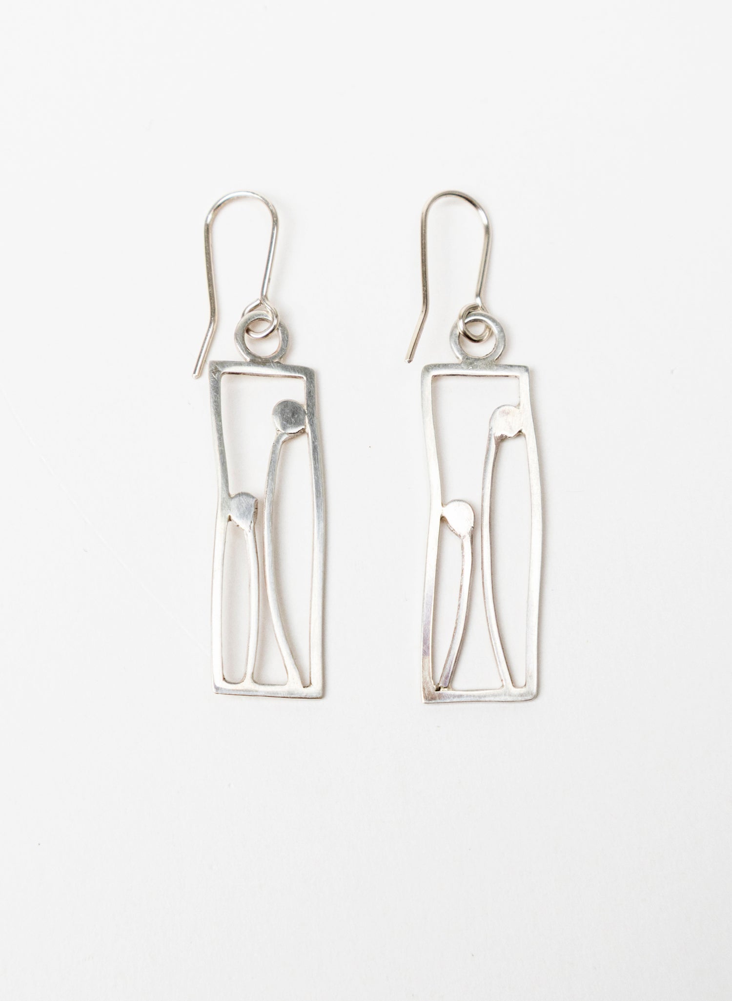 Buds in Frame Earring