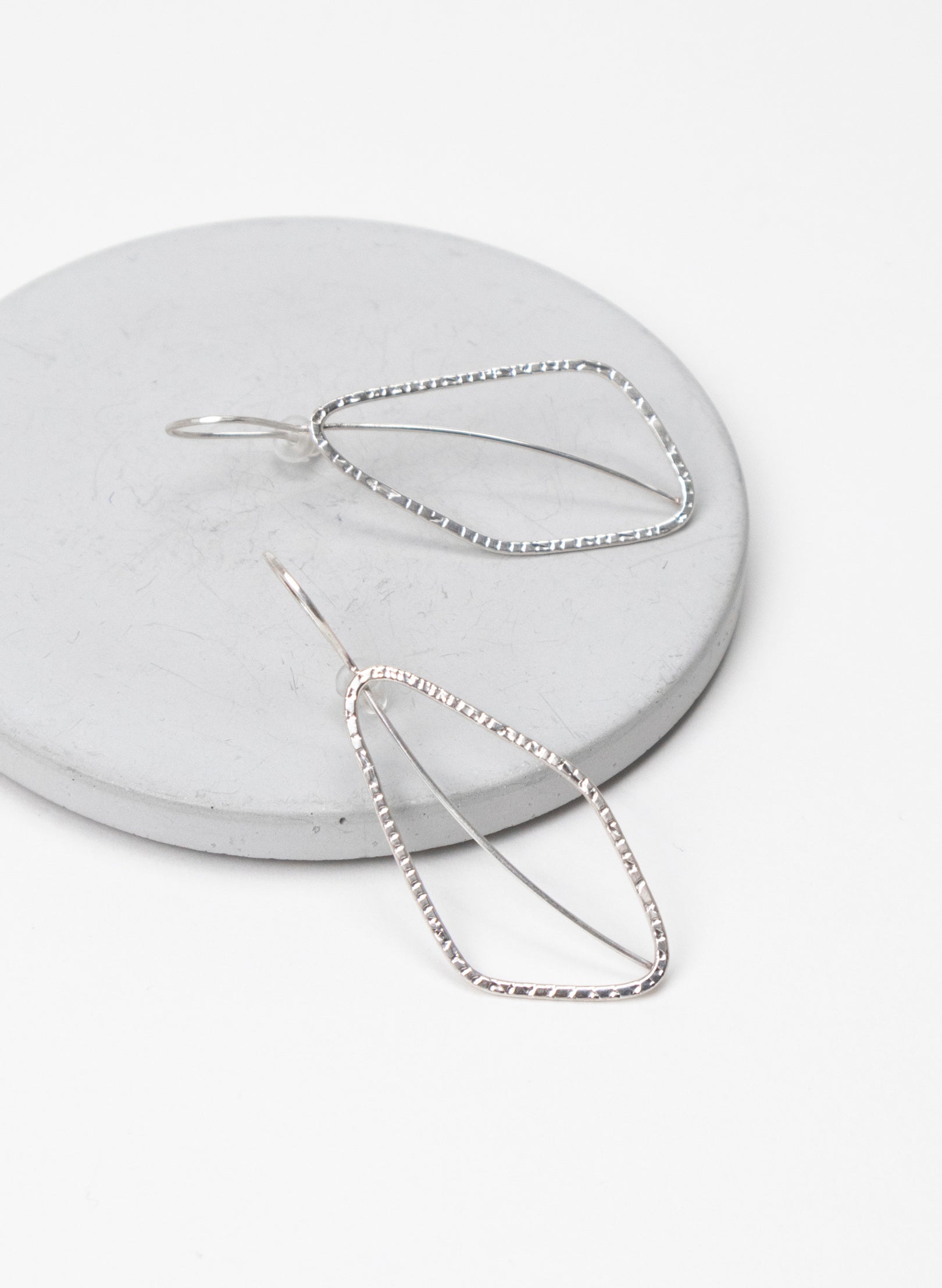 Texture Leaf Earring