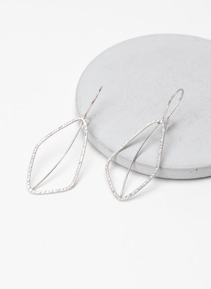Texture Leaf Earring