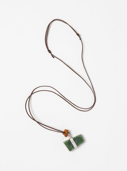 Pounamu On Cord