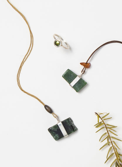 Pounamu On Cord