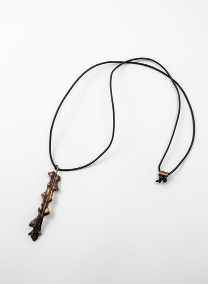 Horoeka Leaf Pendant - Copper