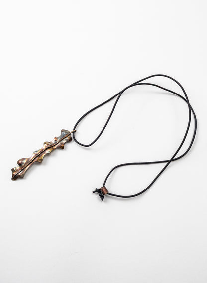 Horoeka Leaf Pendant - Copper