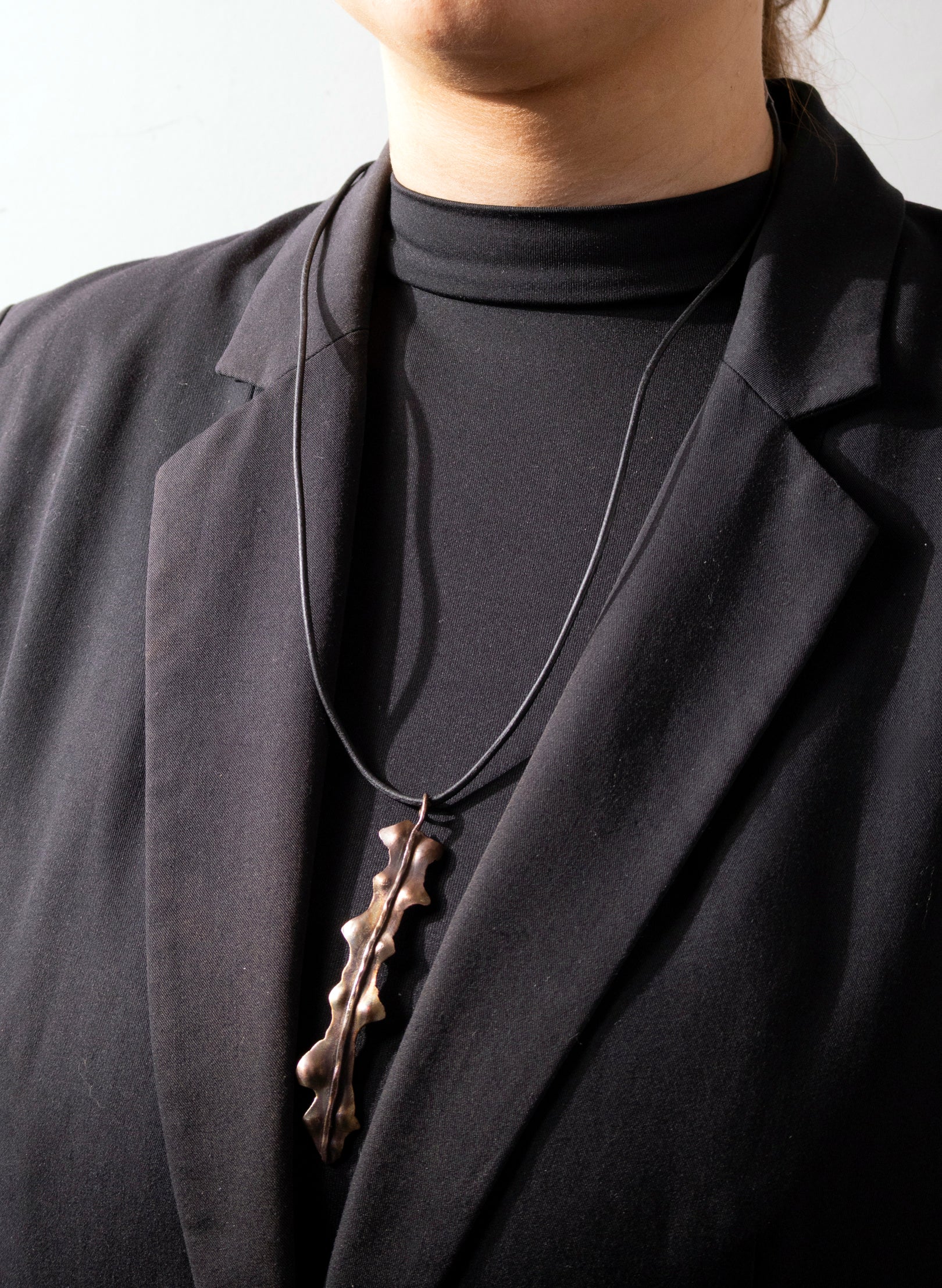 Horoeka Leaf Pendant - Copper