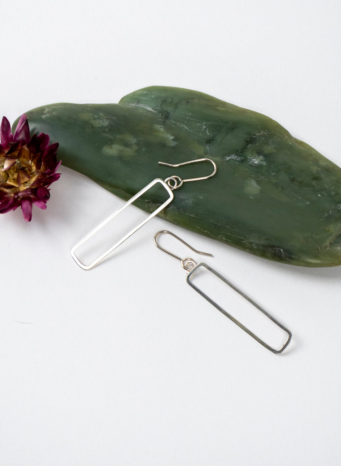 Summer Dangly Plain Hook Earrings