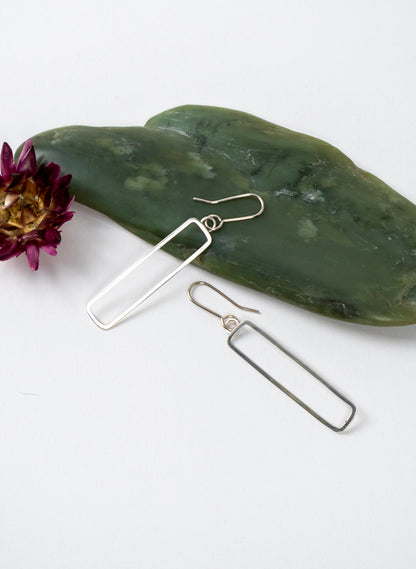Summer Dangly Plain Hook Earrings