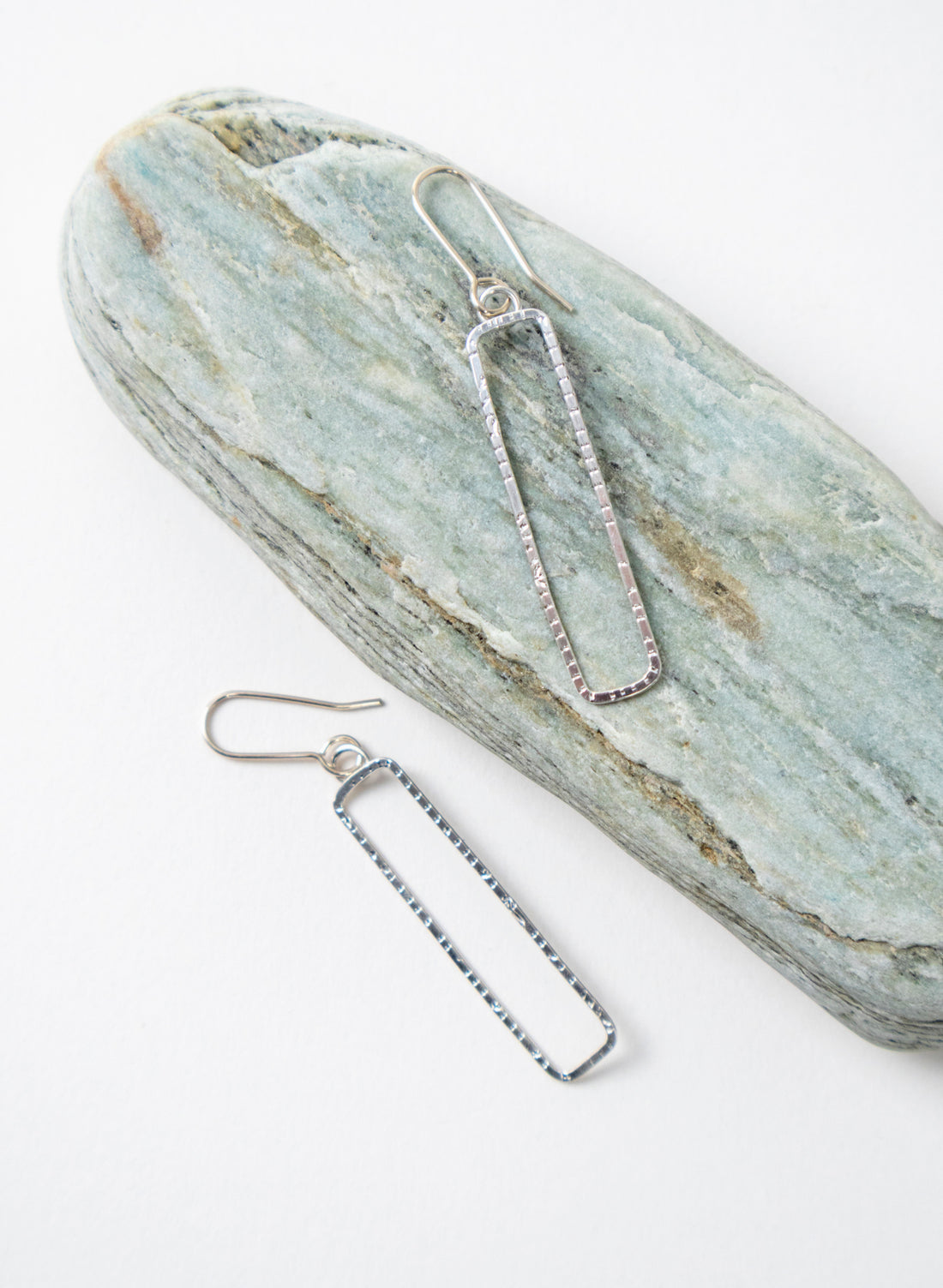 Summer Dangly Textured Hook Earrings