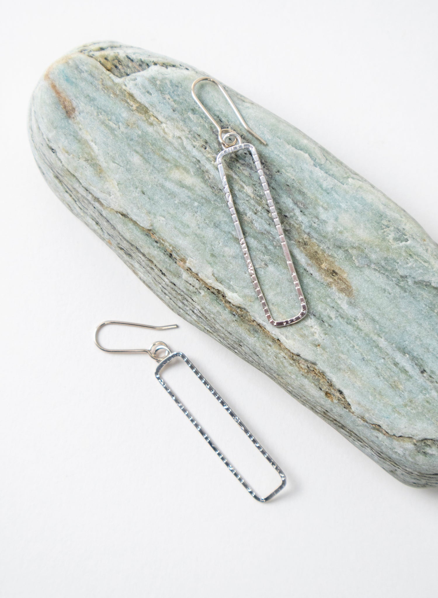 Summer Dangly Textured Hook Earrings