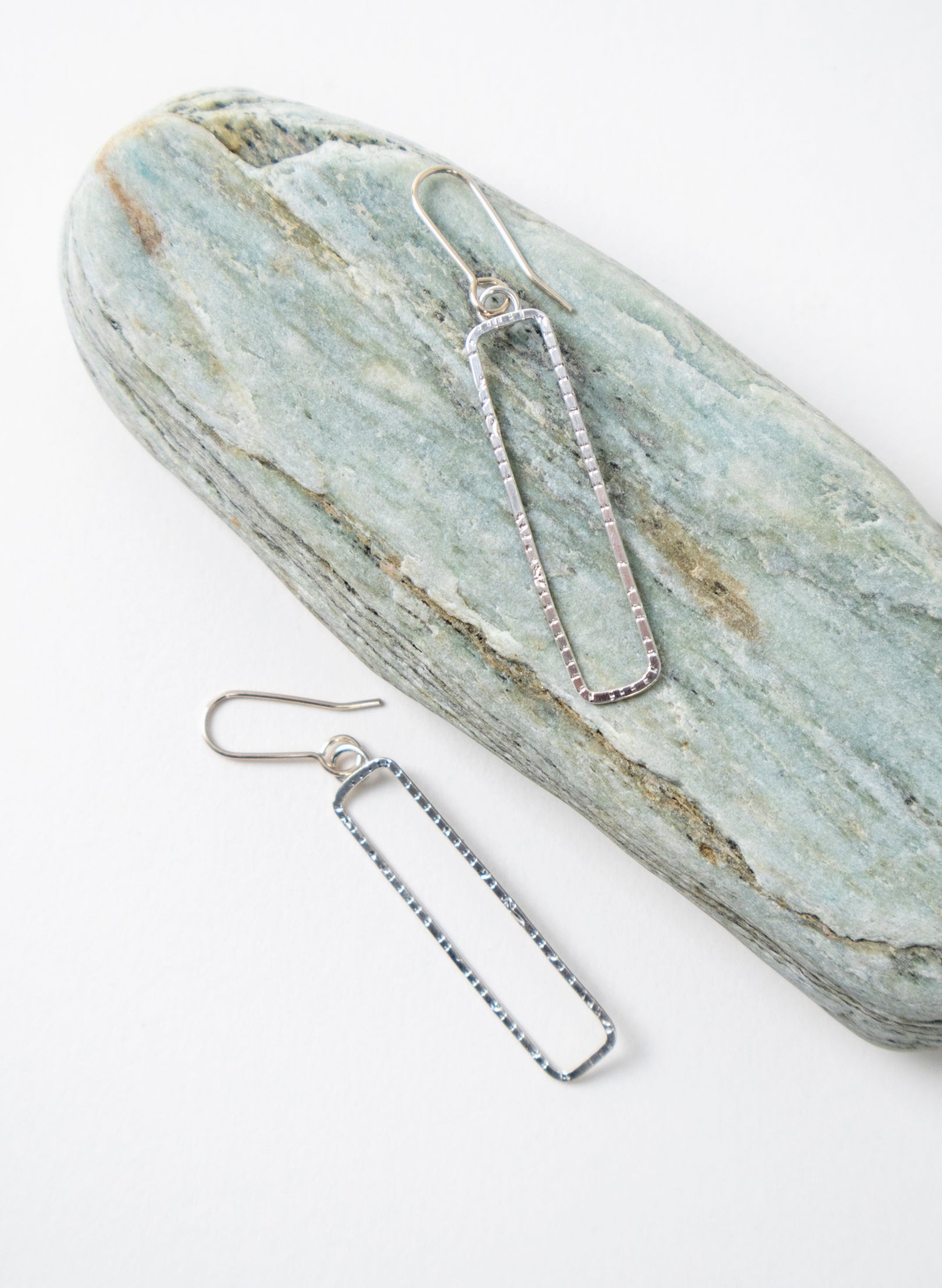 Summer Dangly Textured Hook Earrings