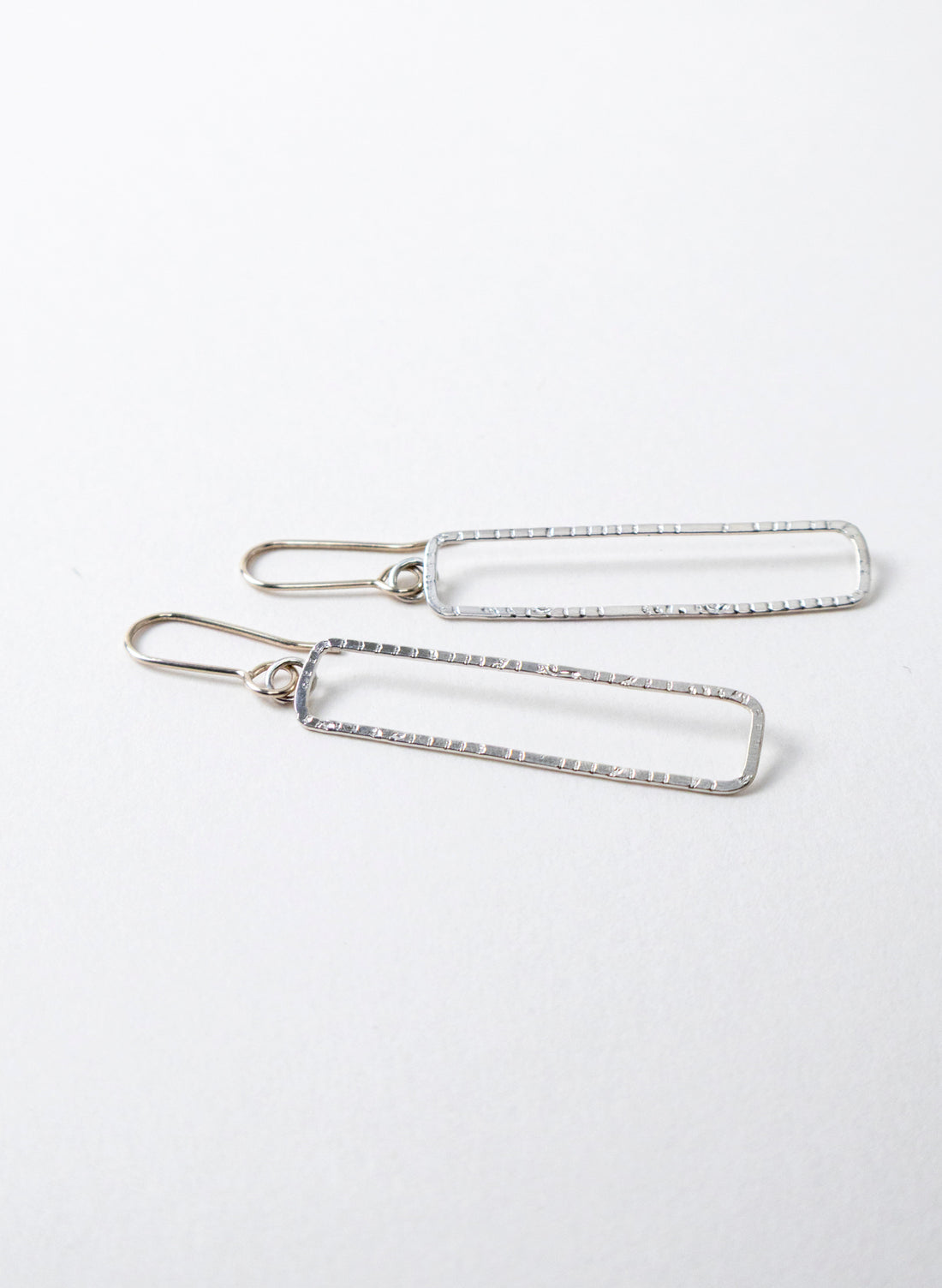 Summer Dangly Textured Hook Earrings