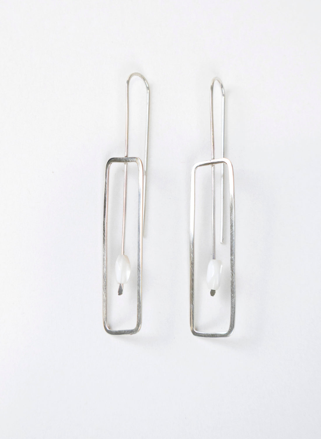 Summer Hook Earrings With Mother of Pearl