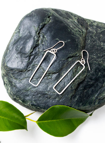 Summer Dangly Plain Hook Earrings