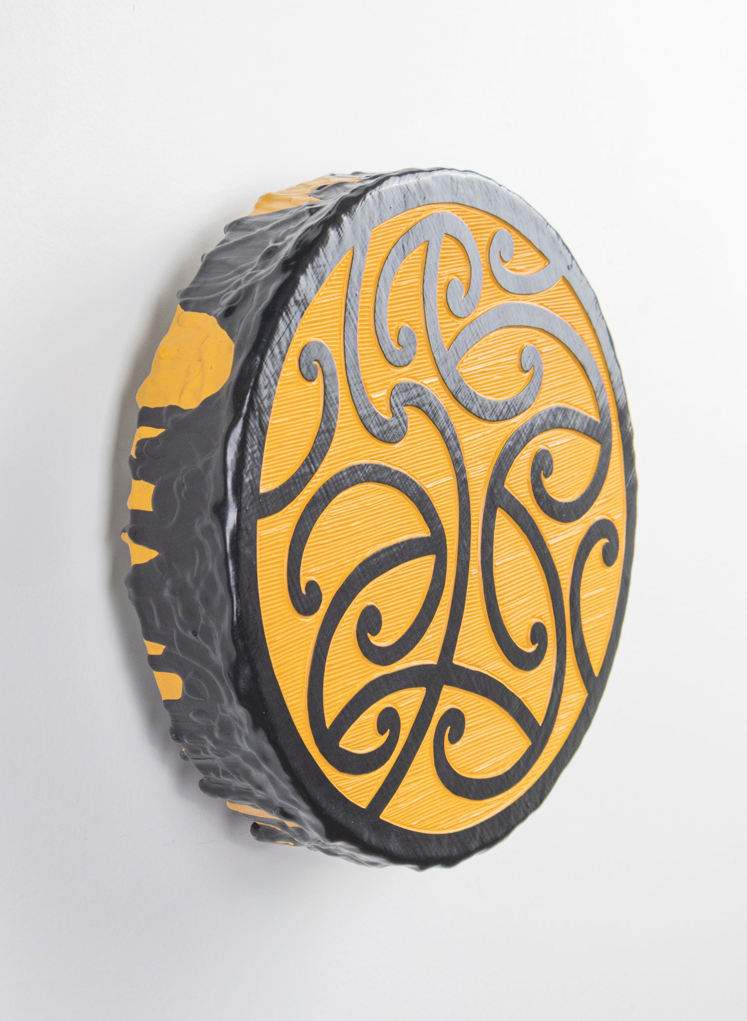 Ruaumoko - Original Carved Painting